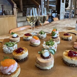 8 st Canapees Royale (fyra sorter)